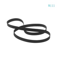 Will Replacement Turntable Belt Rubber Flat Drive Belt for Record Player DVD