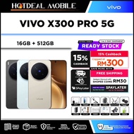 VIVO X300 Pro 5G [32GB*(16+16)GB RAM 512GB ROM / 32GB*(16+16)GB RAM 1TB ROM] - Original VIVO Malaysi
