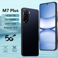 New Smartphone M7 Plus | 7.3 Inch Big Screen | Android Phone Murah | Memory 16GB RAM+1TB ROM | Dual 