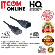 HIGH QUALITY IEC C13 TO C14 0.75MM 1MM 1.5MM POWER CORD EXTENSION CABLE 1.5M/2M/3M/5M/10M