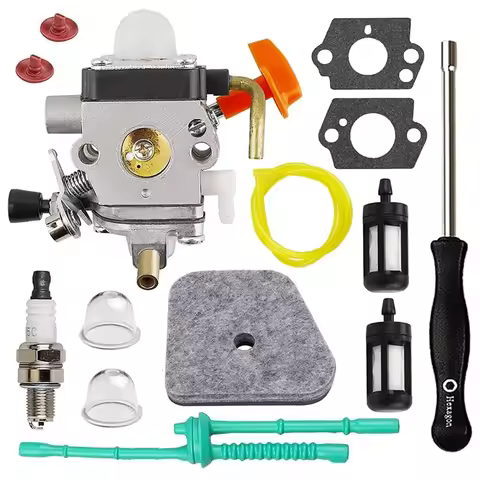 Carburetor Kit for STIHL FS90 FS110 HT101 FS130 FS100 = KM110R KM130 HL100 HT100 FS130R FS87 FS100R
