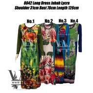 Promotion Rm6 8042 Muslimah Long Dress Jubah Lycra