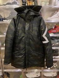 絕版 JORDAN JSW THERMORE J-3B FLIGHT DIAMOND PARKA 軍裝 虎斑 迷彩 防潑水 羽絨大衣