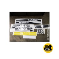 CASE Backhoe 580L Stickers