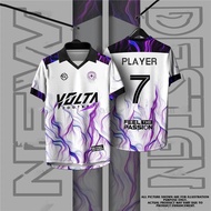 Volta Sublimation Purple White Custom Soccer Jersey