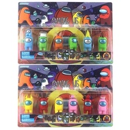 Collectible Figure Series 1 Set of 5/6/Among Us Games Figurine PVC Action Figure