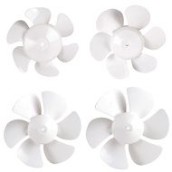 SC Plastic Fan Blades Replacement, 6in 8in 10in 12in White RV Bathroom Fan Blade