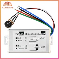 DC Motor Speed Controller Useful DC 9V-60V 12V 24V 60V 20A DC Motor Controller