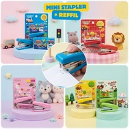Mini Stapler Set Imported GGMM Baby Happy Hekter Mini Hekter + Staple Filling GGMM-132 - SHESB
