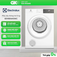 Máy Sấy Electrolux EDV804H3WC 8 Kg || EDV904H3WC 9 Kg || EDV754H3WB 7.5 Kg - FREESHIP HCM - GIAO TO