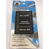Battery Advan Model 5501 I6A I6-Full View & Double Power M-COM