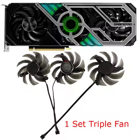 GPU Graphics Card Fan,82MM FD8015U12D,For Palit GeForce RTX 3080 3060 3070 Ti 3080Ti Gamingpro OC,Re