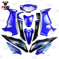 PUGParts ชุดสีเวฟ125s ไฟเลี้ยวบังลม ปี2007(ชุด13ชิ้น) ชุดสี 125 บังลม ชุดสีเวฟ 125i บังลม ชุดสีบังลม