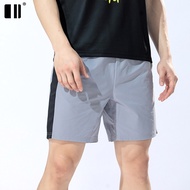 Meriway Sports Shorts Men Running Fitness Quick-Drying Trendy Casual Five-Point Training Middle Pant
