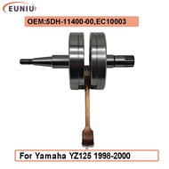 High Performance Crankshaft Assembly For YMH YZ125 1998-2000 5DH-11400-00-00 Moto Engine Parts Conne
