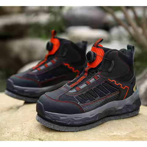 Rock Fishing Shoes Men's offshore Fishing Shoes Waterproof Skid-proof Reef-climbing Shoes Handiness 