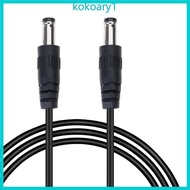 KOKO Multiurpose Adapter Cable 5521 5525 Male to DC5521 5525 Male Connectors Converter Cord Line for