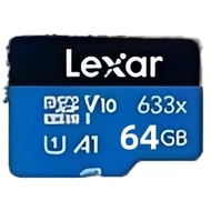 Lexar 633x Micro SD Card 32GB 64GB 128GB Memory Card  512GB 256GB Up to100MB/s Read A2/A1 microSDHC/