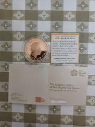 英女皇紀念真金幣