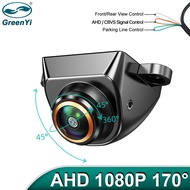 GreenYi AHD 1080P Rear View Camera360 Degree Adjustable Fisheye Lens Full HD Night Vision Vehicle Front/Side/Rear View Camera