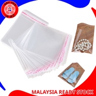 SayYes 100pcs Transparent OPP Plastic Bag Plastik Tudung Baju Kurung Beg Plastik Lutsinar 네 라고