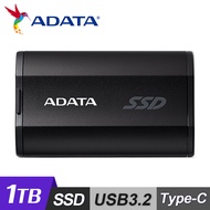 【ADATA 威剛】SD810 1TB 外接式固態硬碟 / 黑色