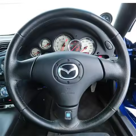 DIY Special Original Car Steering Wheel Cover For Mazda MX-5 MX5 Miata NB 1998-2005 RX-7 RX7 1999-20