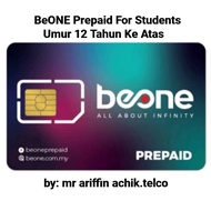 Sim Card BeONE- Prepaid- For Students- Free Sim Card 