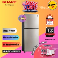 𝐋𝐎𝐑𝐑𝐘 𝐒𝐄𝐍𝐃𝐈𝐑𝐈 𝗞𝗟,𝗦𝗘𝗟𝗔𝗡𝗚𝗢𝗥 Sharp Refrigerator Inverter 410L 5 star energy saving SJ4122MSS peti sejuk 冰箱