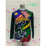 69th Independence Day Jersey Goes Viral Historical Patriotic Patterns & Floral Designs, Long Sleeve 