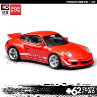 Pop Race Xcartoys Porsche RWB 997 series 1:64 European sport Car Germany Car Diecast Mini Scale Mini