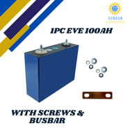 BRANDNEW EVE 100AH & CATL 100AH 3.2v Lifepo4 Prismatic Battery Deep Cycle Lithium iron Phosphate cel