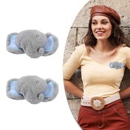 flgo Lovely Plush  Headband Making Kits Crafting Cartoon Headband Materials