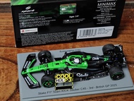 Ready Stock SPARK Model 1/43 2025 British Third Sober C45 27 #Hockenberg