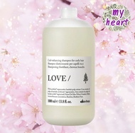 Davines Love Curl Shampoo 1000 ml แชมพู สำหรับผมดัด ผมหยิก หยักศก