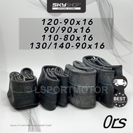 16" ORS TUBE INNER TYRE TUBE MOTORCYCLE (120-90x16) (90/90x16) "3.50x16" (110-80x16) (130/140-90x16)