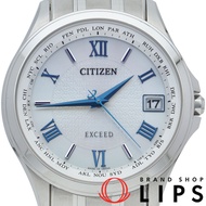 西鐵城 (Citizen) Exceed 男士腕錶 CB1080-52BCB/H149-T021727，附錶盒、保固卡和一節錶帶，銀色，成色極佳 [二手]