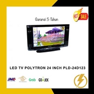 LED TV POLYTRON 24" SEMI TABUNG - 24 D 123