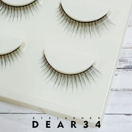 < Dear34 > Supernatural 0.05 Ultra-Fine Imitation Mink Hair 3D Three-Dimensional 3D-13 Transparent F