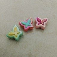 1 POUND BUTTERFLY BEADS
