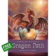 You just have to push yourself ! [ไพ่แท้-พร้อมส่ง]​ Dragon Path Oracle Cards - Caroline Mitchell ไพ่