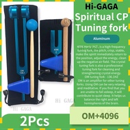 Tuning Fork < OM136.1 hz+4096 > High Frequency Tuning Fork Crystal 4096 Tuning Fork Aluminum Alloy M