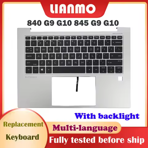 CH/German/Spanish/French/Italian/LA/Russian/UK/US/Swedish/PT For HP EliteBook 840 G9 G10 845 G9 G10 