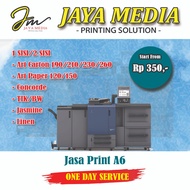 Print Art paper A6 Size in One Day