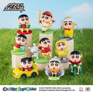 Authentic Crayon Shin-chan: Shin-chan's Holiday Series Blind Box Cute Figurine Ornament Gift Merchan