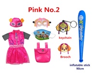 Paw Patrol Kids Ryder Captain คอสเพลย์ เครื่องแต่งกาย Chase Skye Rocky Ruble Zuma เด็กผู้ชาย เด็กผู้