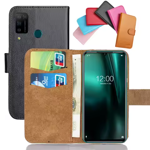 Doogee N20 N100 S30 S40 S60 Lite X95 Y7 Y8 Pro BL9000 Case 6 Colors Flip Soft Leather Phone Cover Ca