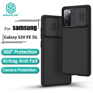 Nillkin แฟชั่น PC เคส สำหรับ Samsung Galaxy S20 FE / S20 Fan Edition 5G เคสโทรศัพท์ ธุรกิจกล้องป้องกันการกระแทกความเป็นส่วนตัวฝาหลัง