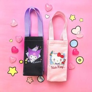 台灣 7-11 限定 X SANRIO HELLO KITTY 粉紅色尼龍布 飲料 保溫 手提袋