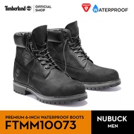 TIMBERLAND MEN'S 6" PREMIUM NUBUCK WATERPROOF BOOTS รองเท้าบูทผู้ชาย (FTMM10073)